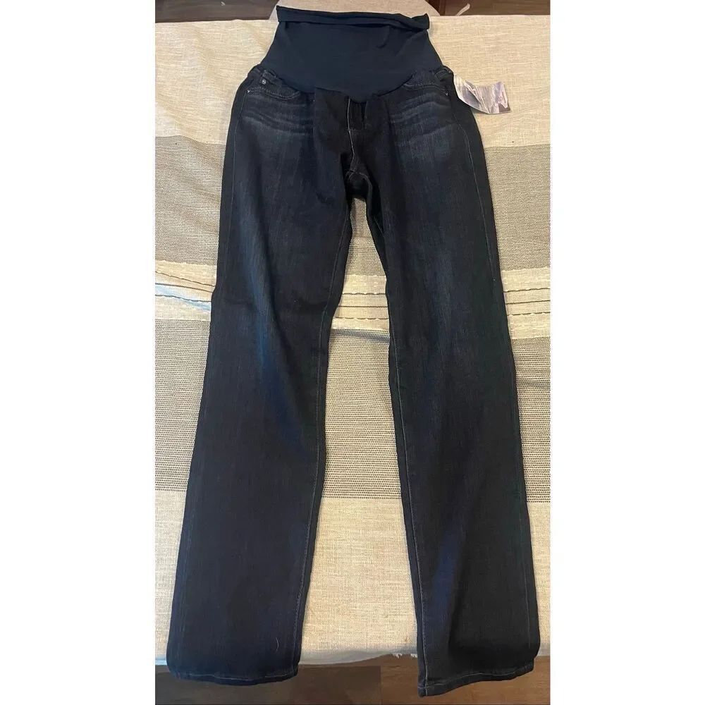 AG SECRET FIT LEGGING ANKLE MATERNITY JEANS Sz 31R